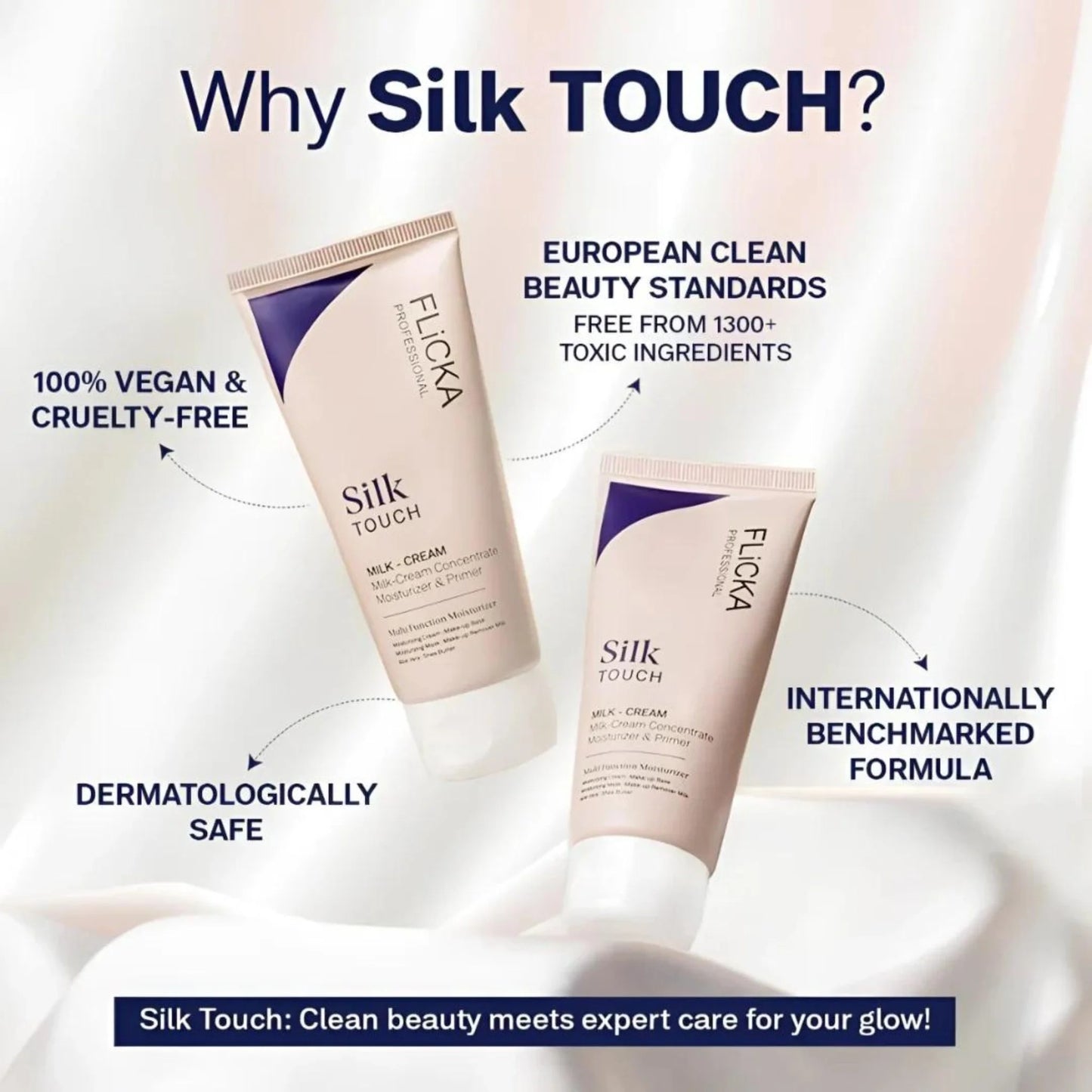 Flicka Professional SilkTouch Moisturizer & Primer