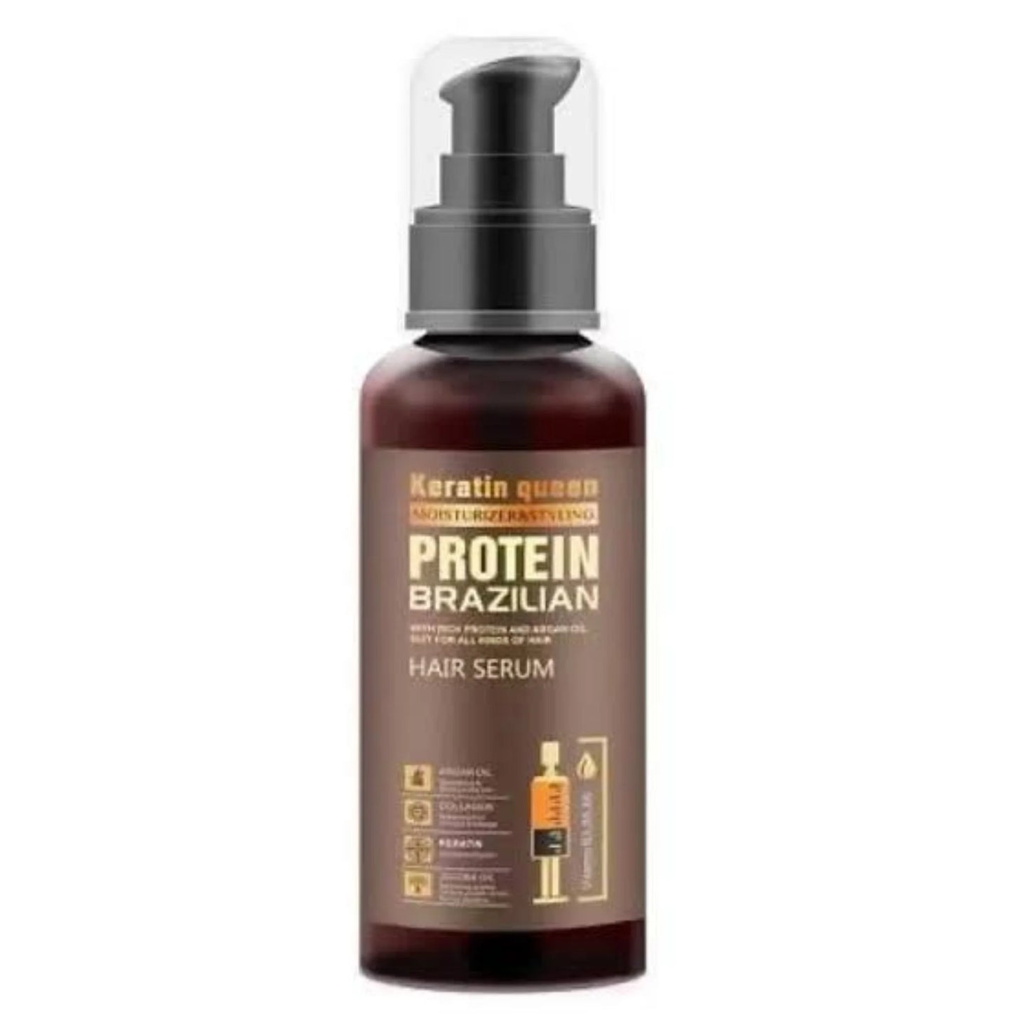 Keratin Queen Protein Brazilian Hair Serum