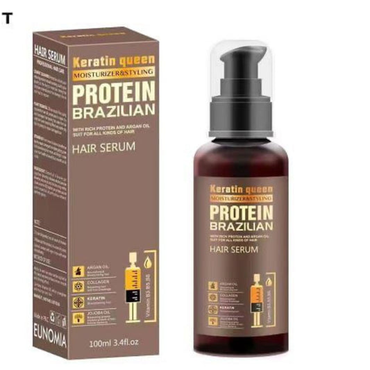 Keratin Queen Protein Brazilian Hair Serum