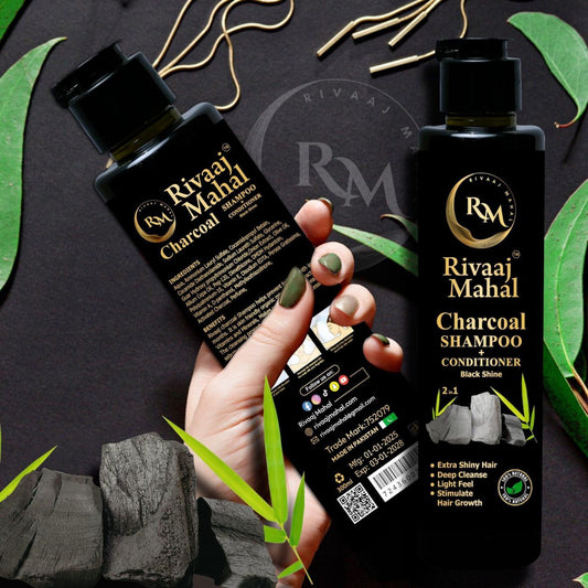 Rivaaj Mahal Charcoal Shampoo